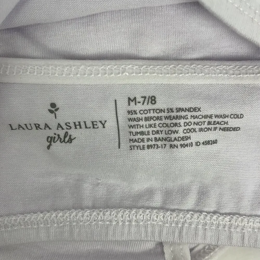 Laura Ashley Girl’s Underwear Size XS 5 Pack Mix & Match Set White Tag Free